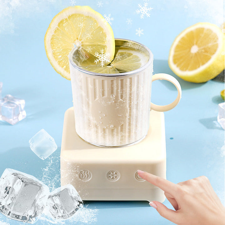 Smart Mug with Fast Cooling and Heating - ThermoMug-Yellow-Nora Luxe