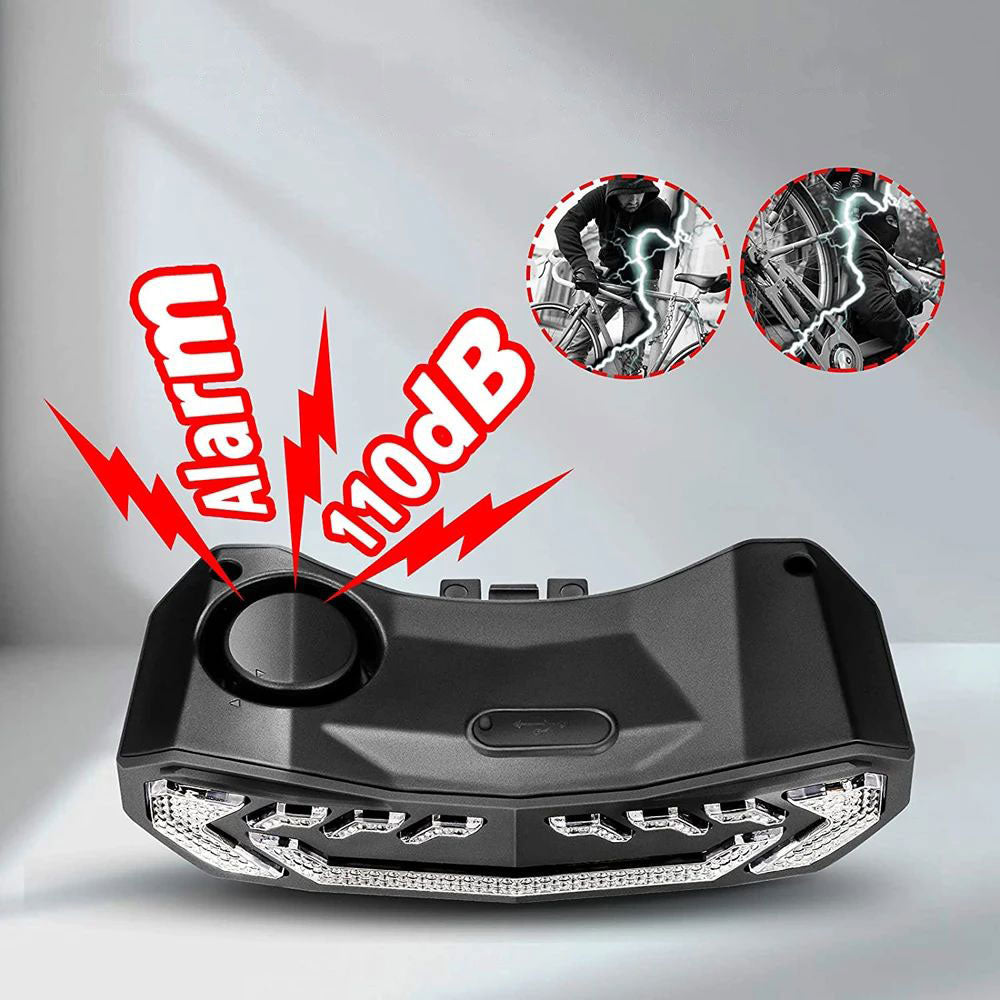 Smart Rear Light Alarm - BikeGuard™-Nora Luxe
