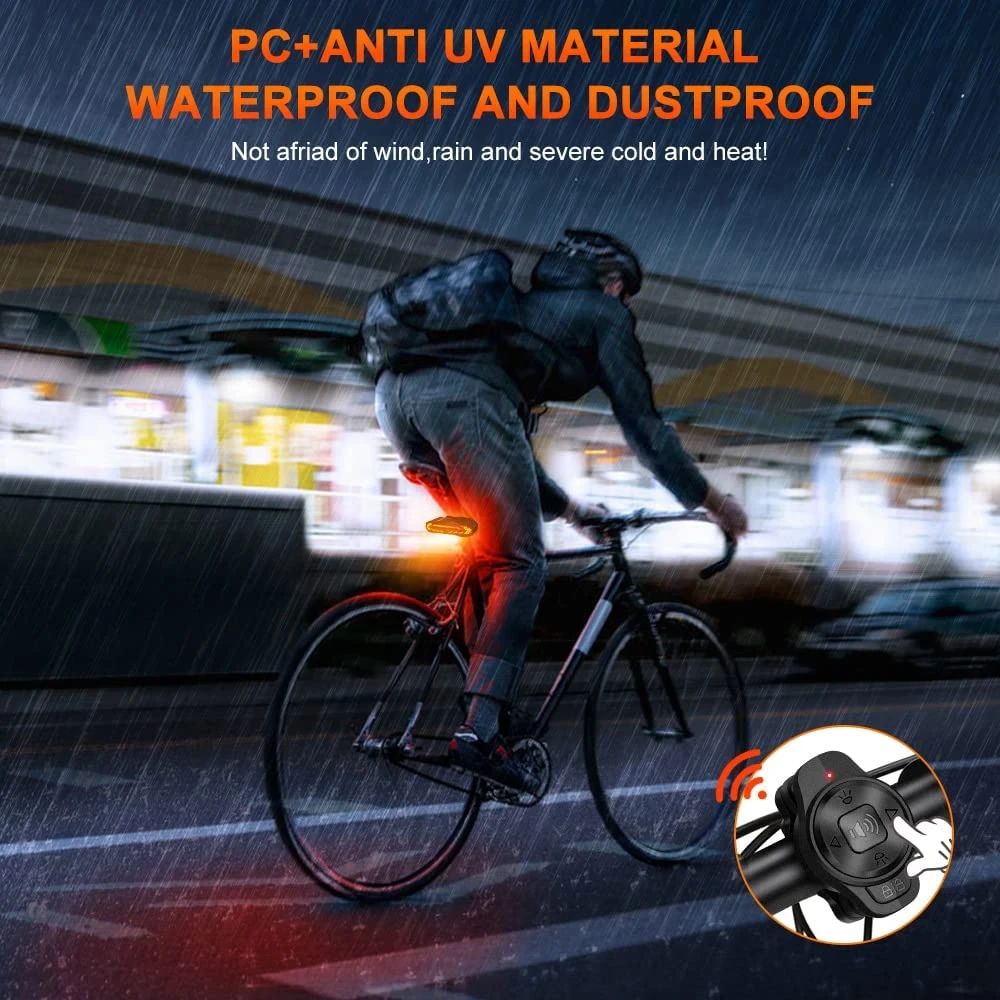Smart Rear Light Alarm - BikeGuard™-Nora Luxe