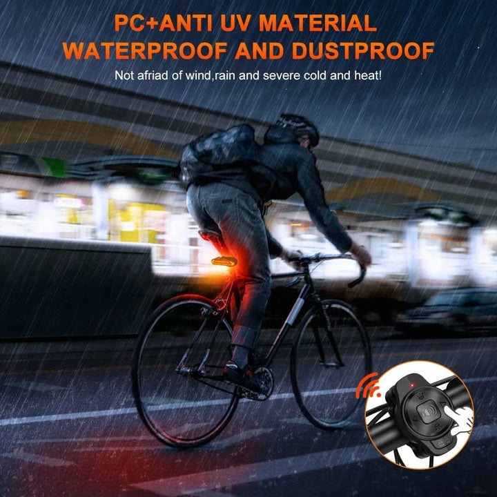 Smart Rear Light Alarm - BikeGuard™-Nora Luxe