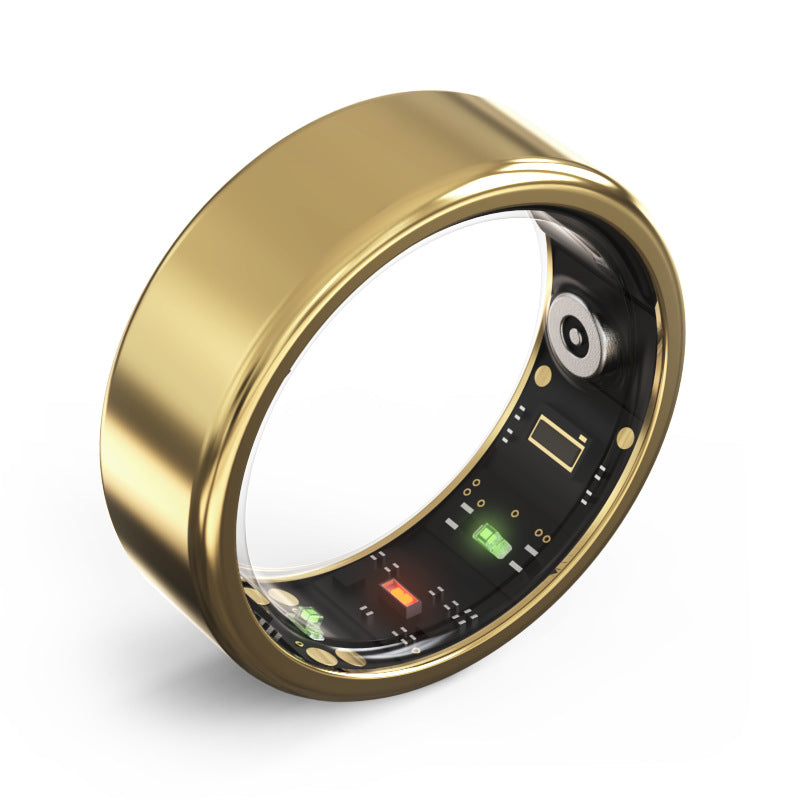Smart Ring with Health Monitoring - Luna-Gold-0.71 inches-Nora Luxe