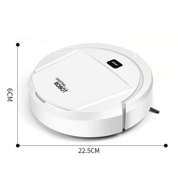 Smart Robot Vacuum Cleaner for Effortless Cleaning - SmartClean-Black-Nora Luxe