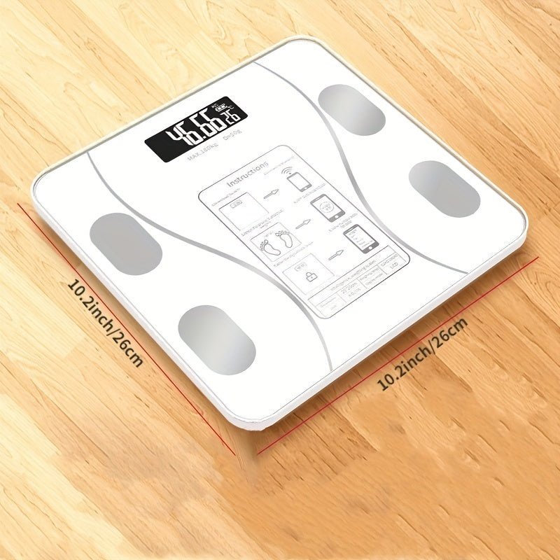 Smart Scale with Body Analysis - FitScale-White-Nora Luxe