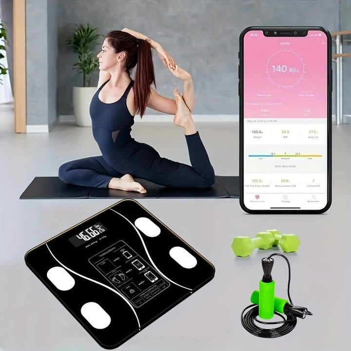 Smart Scale with Body Analysis - FitScale-White-Nora Luxe