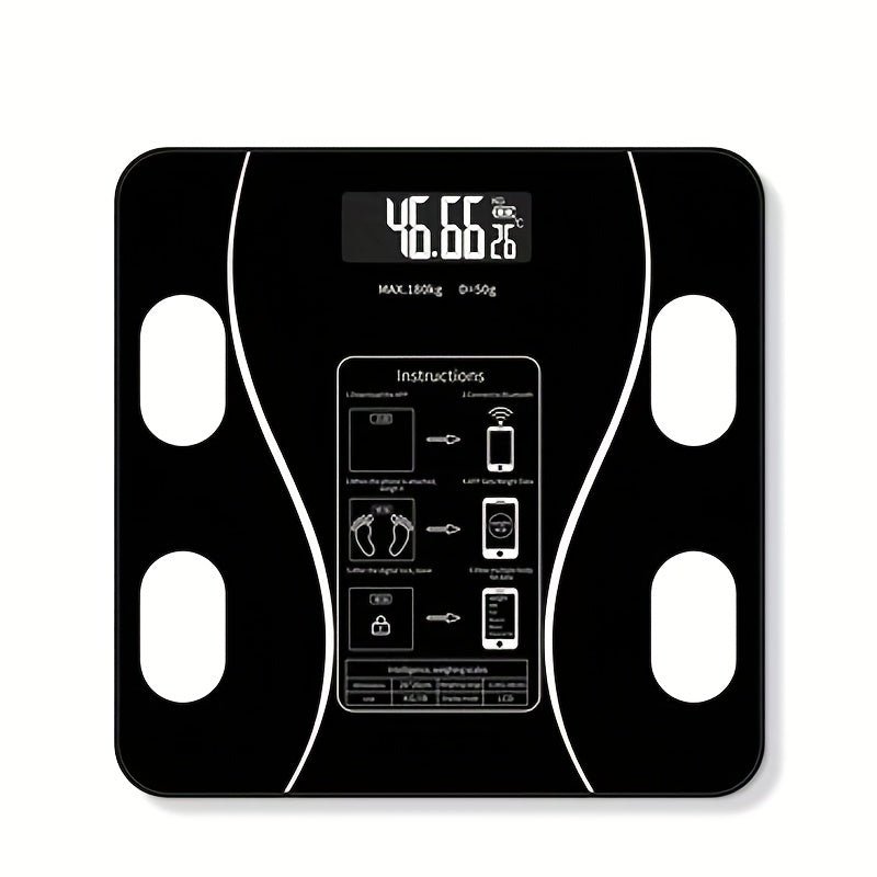 Smart Scale with Body Analysis - FitScale-White-Nora Luxe