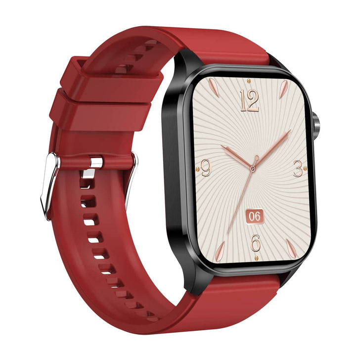 Smartwatch with ECG, Blood Sugar and Blood Pressure Monitoring - HealthSync-Blue-Nora Luxe