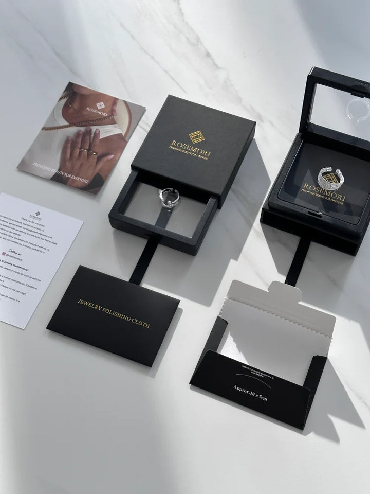 Smiley Adjustable Ring - Mila-Gold-Nora Luxe