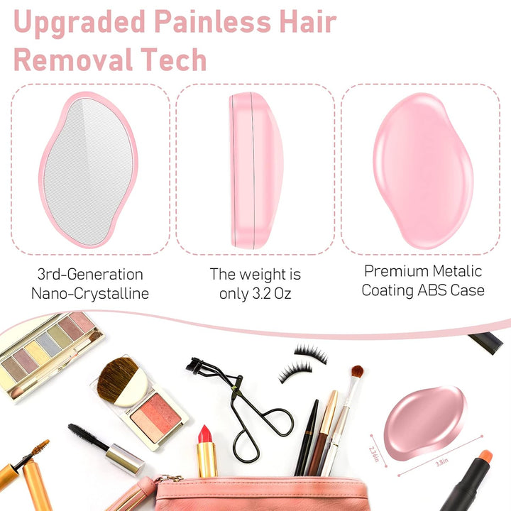 SmoothSkin Crystal Hair Remover – Painless, Reusable and Effortless!-Purple-Nora Luxe