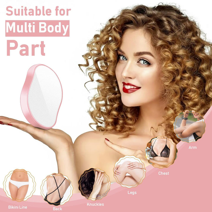 SmoothSkin Crystal Hair Remover – Painless, Reusable and Effortless!-Purple-Nora Luxe