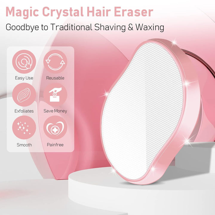 SmoothSkin Crystal Hair Remover – Painless, Reusable and Effortless!-Purple-Nora Luxe
