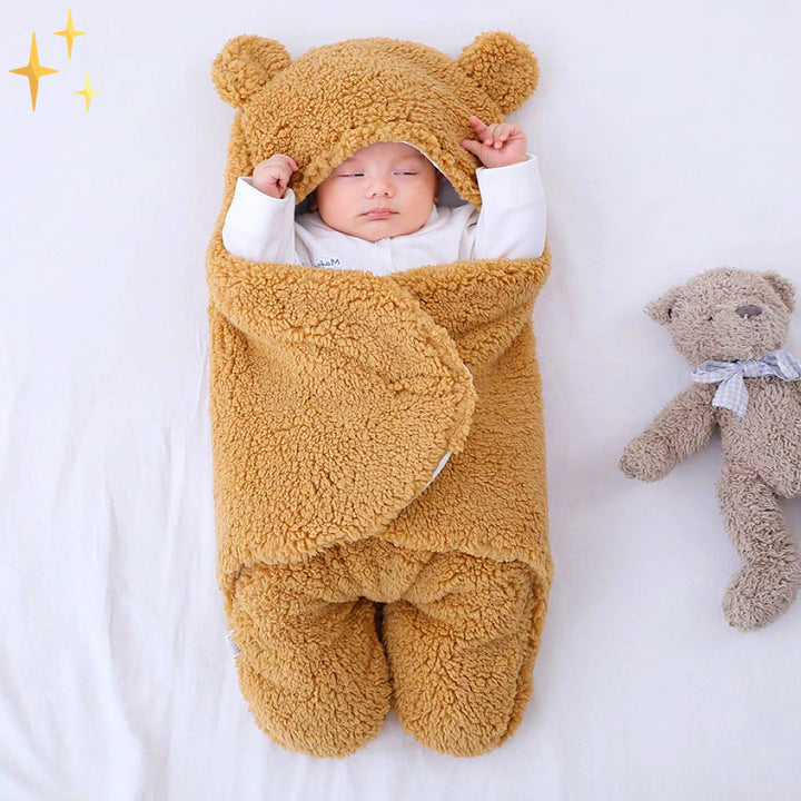Soft Baby Sleep Bag - SnuggleNest-Brown-Nora Luxe