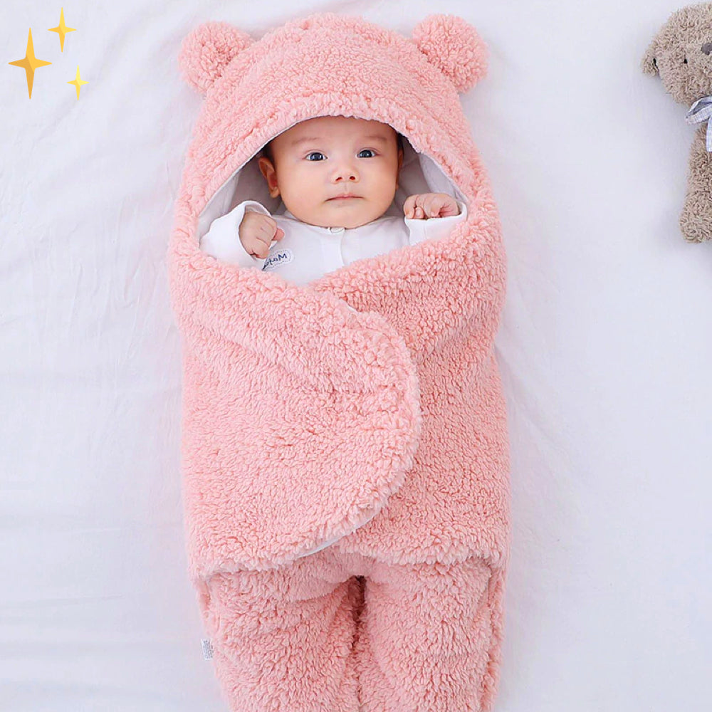 Soft Baby Sleep Bag - SnuggleNest-Pink-Nora Luxe