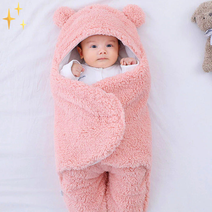 Soft Baby Sleep Bag - SnuggleNest-Pink-Nora Luxe