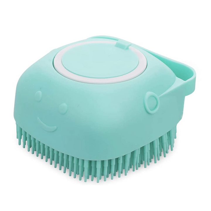 Soft Brush for Bathing & Grooming Pets-Blue-Nora Luxe