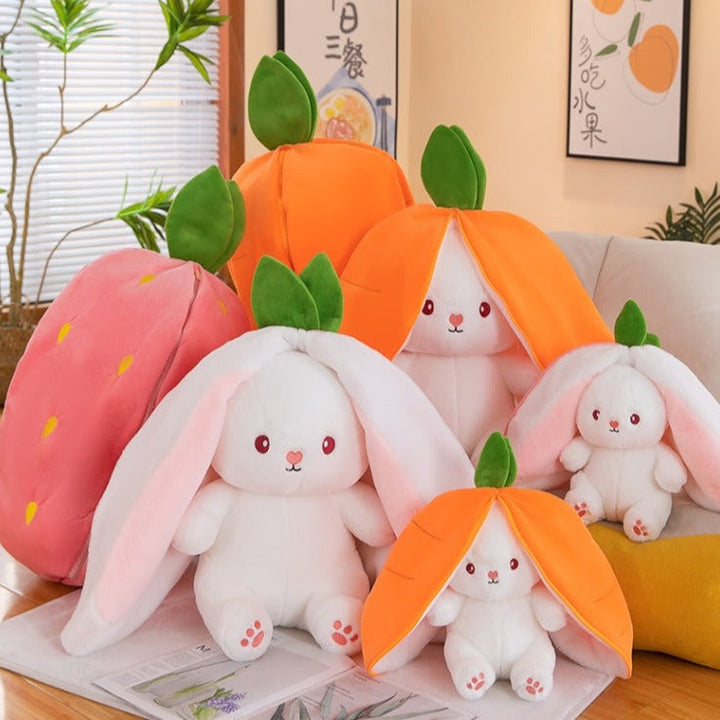 Soft Bunny Cuddle - SnuffelBun-Carrot Bunny-17 inches-Nora Luxe