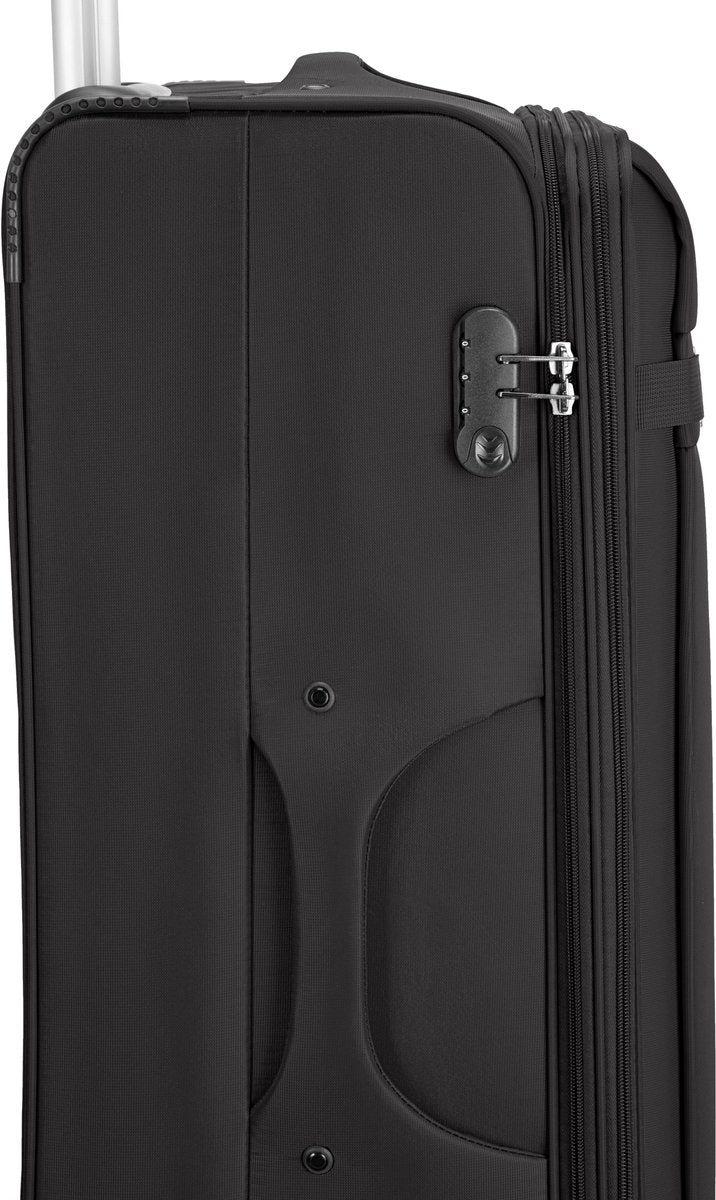 Soft cabin luggage – Porto-Black-Nora Luxe