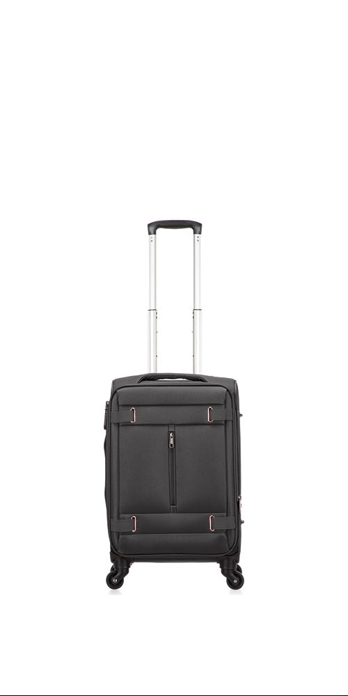 Soft cabin luggage – Porto-Black-Nora Luxe