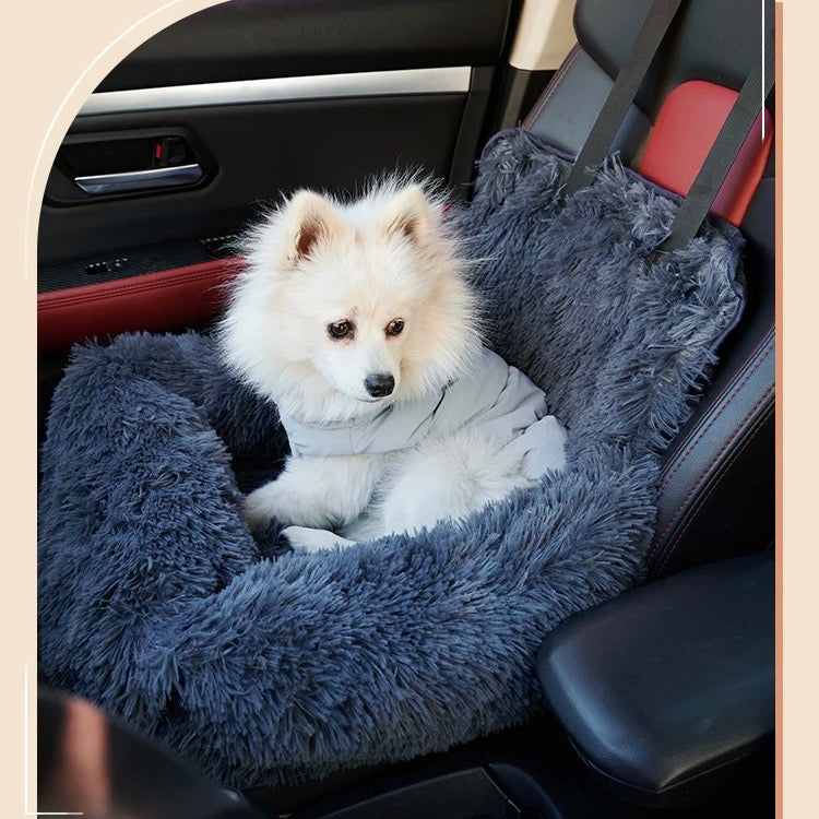 Soft Calming Dog Car Seat - CloudPaw-Nora Luxe