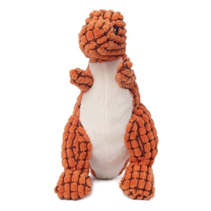 Soft Cuddly Dinosaur for Pets (Buy 1 Get 1 Free) - DinoPal-Orange + Green-Nora Luxe