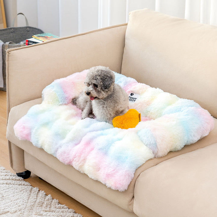 Soft Dog Bed - PlushNest-Gray-S-Nora Luxe