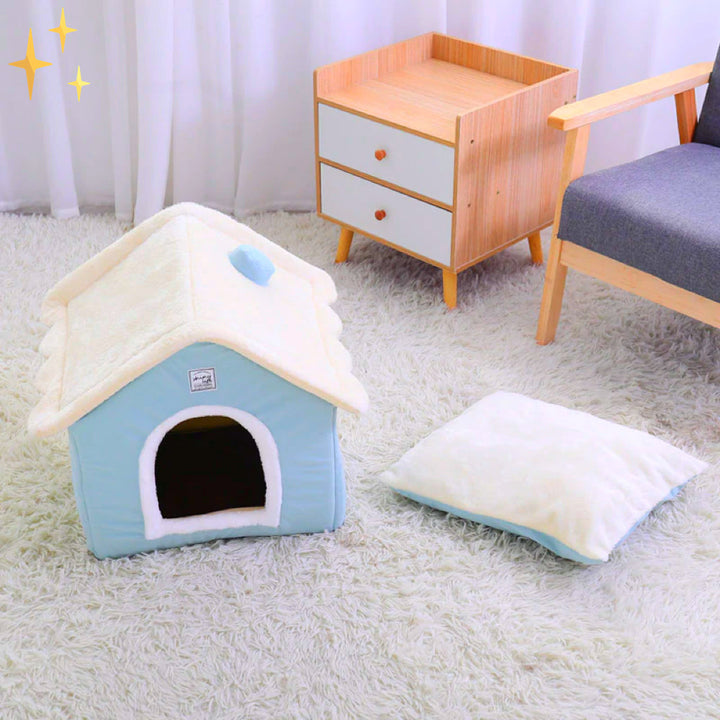 Soft Dream House for Dogs and Cats - DreamNest-XS-Nora Luxe