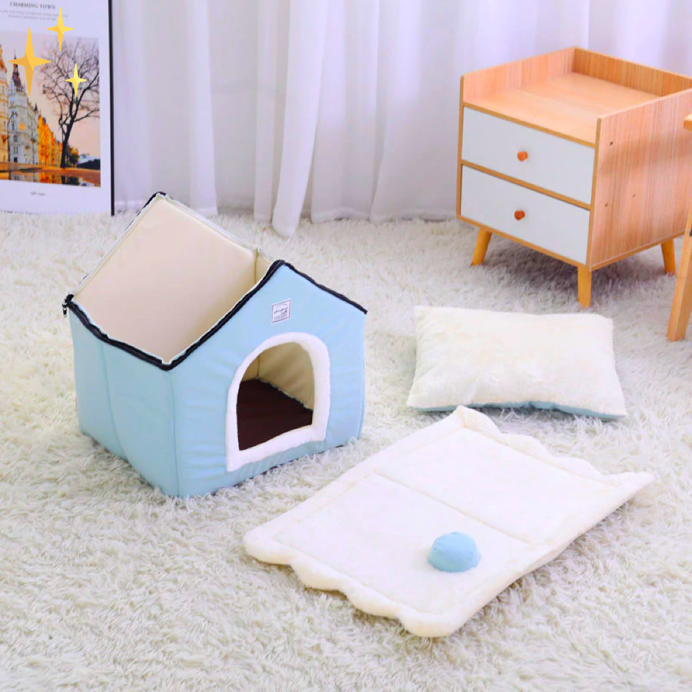 Soft Dream House for Dogs and Cats - DreamNest-XS-Nora Luxe