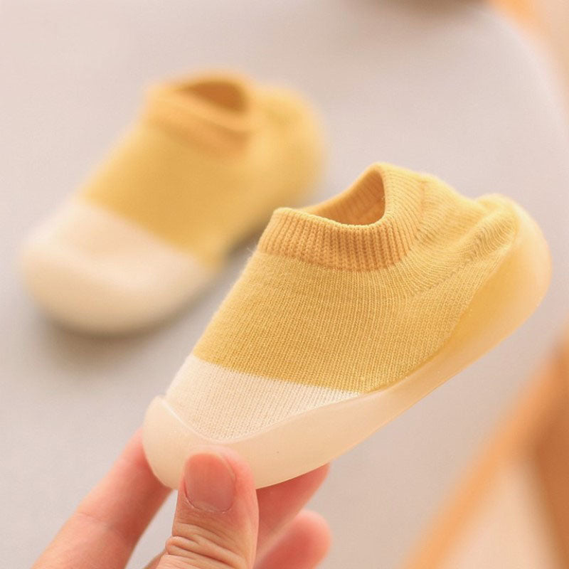 Soft Knitted Toddler Shoes - Anti-Slip Slippers-1-0-6 maanden-Nora Luxe