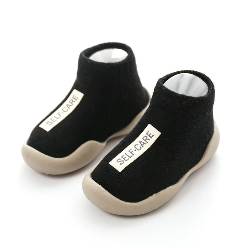 Soft Knitted Toddler Shoes - Anti-Slip Slippers-4-0-6 maanden-Nora Luxe