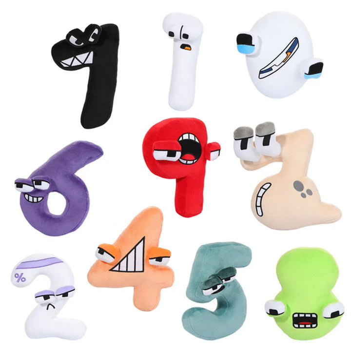 Soft Numbers Hug - NumFriend-Set of 10-Nora Luxe