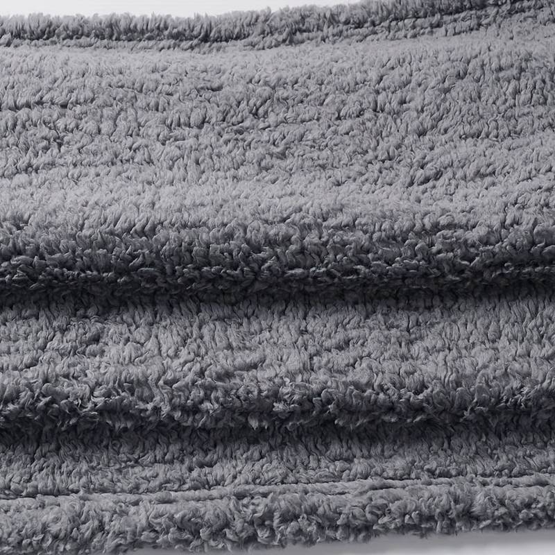 Soft Puppy Blanket - SnuggleFur Fleece-Gray-31.49x39.37inches-Nora Luxe