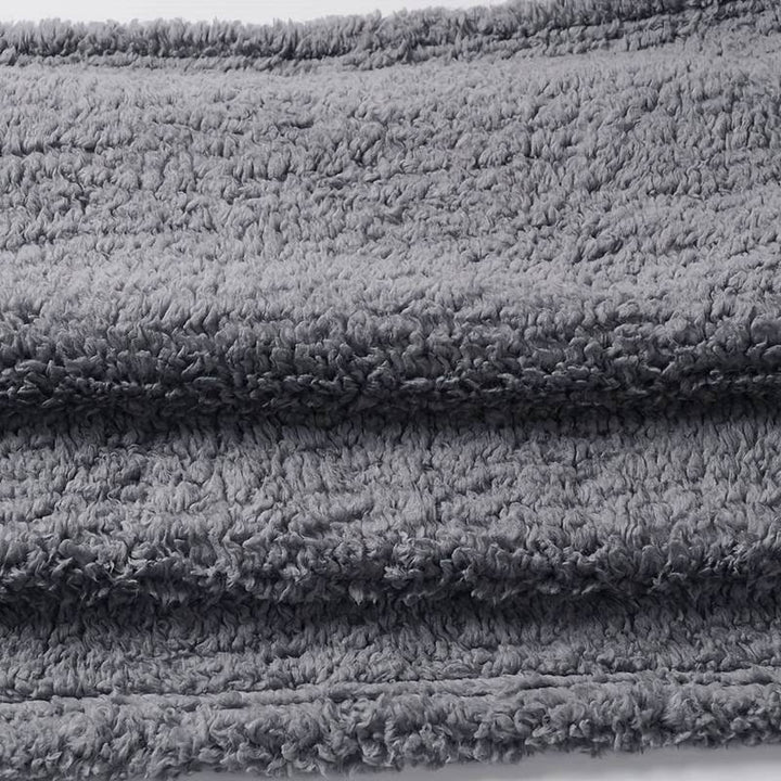 Soft Puppy Blanket - SnuggleFur Fleece-Gray-31.49x39.37inches-Nora Luxe