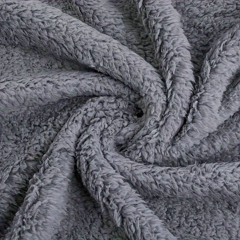 Soft Puppy Blanket - SnuggleFur Fleece-Gray-31.49x39.37inches-Nora Luxe