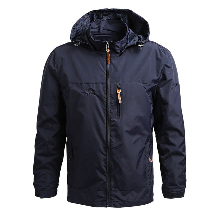 Softshell Jacket Wind & Waterproof - GentShield-Blue-S-Nora Luxe