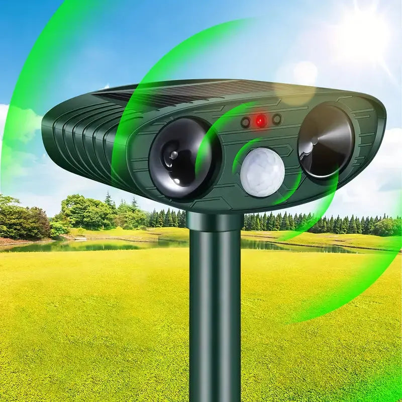 Solar Cat Repeller - NatureGuard-Nora Luxe