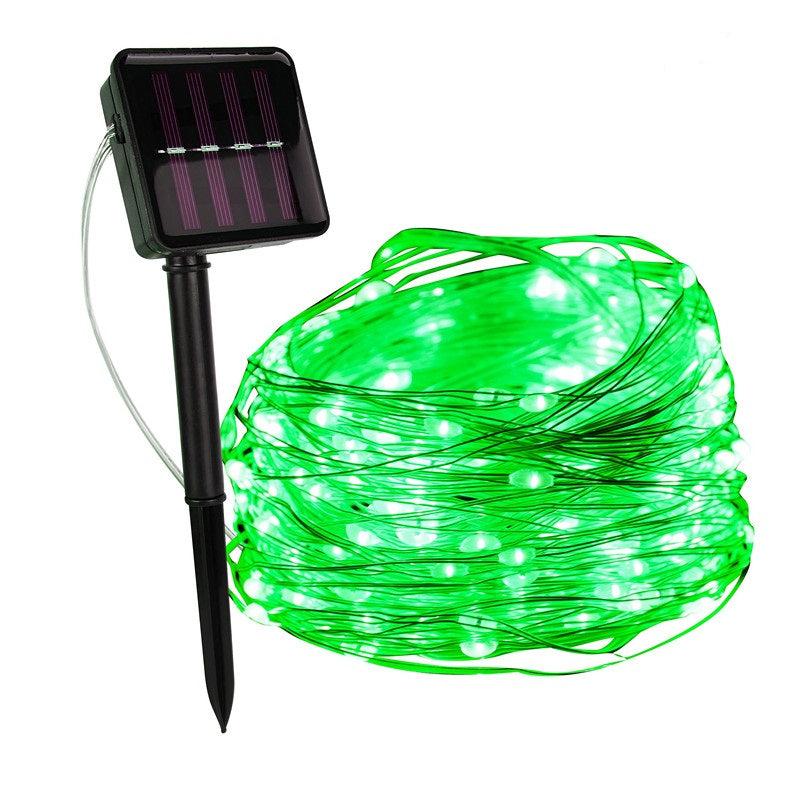 Solar Energy Ambient Lighting - SoliGlow-Green-196.85 inches-Nora Luxe