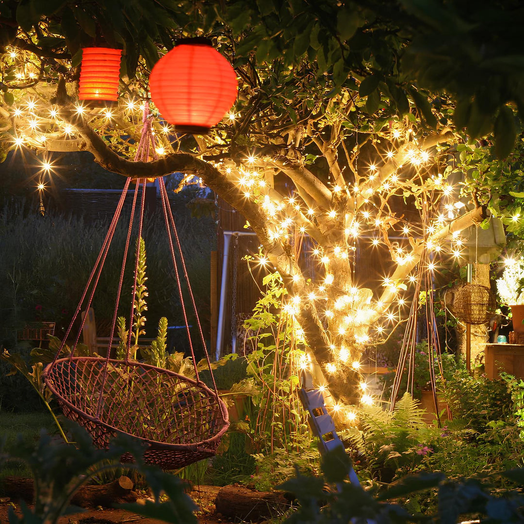 Solar Energy Ambient Lighting - SoliGlow-Warm-196.85 inches-Nora Luxe