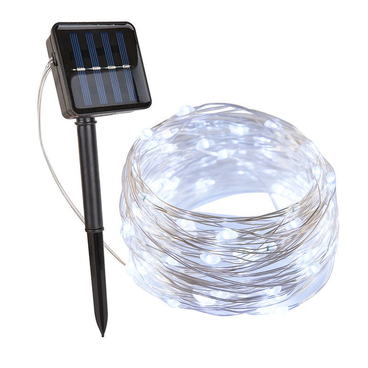 Solar Energy Ambient Lighting - SoliGlow-White-196.85 inches-Nora Luxe