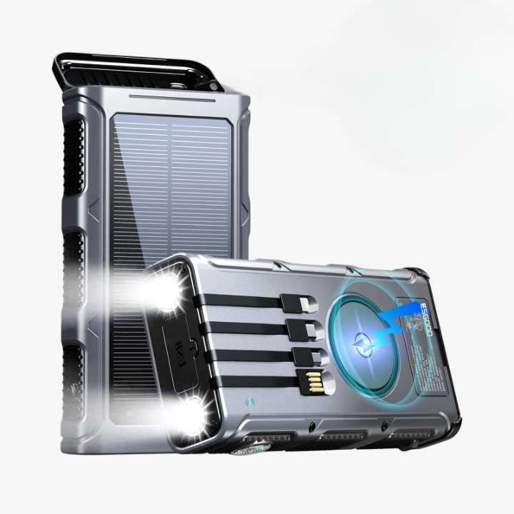 Solar Power Bank - PowerSafe 20000-Nora Luxe