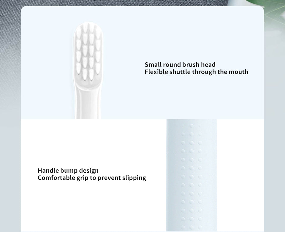 SONIC ELECTRIC TOOTHBRUSH - WATERPROOF AND USB RECHARGEABLE-White-Nora Luxe