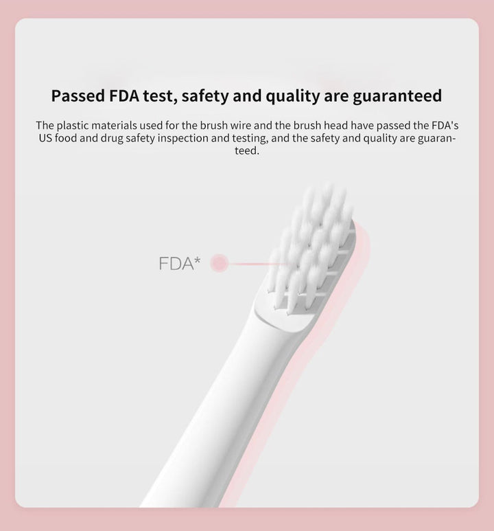 SONIC ELECTRIC TOOTHBRUSH - WATERPROOF AND USB RECHARGEABLE-White-Nora Luxe