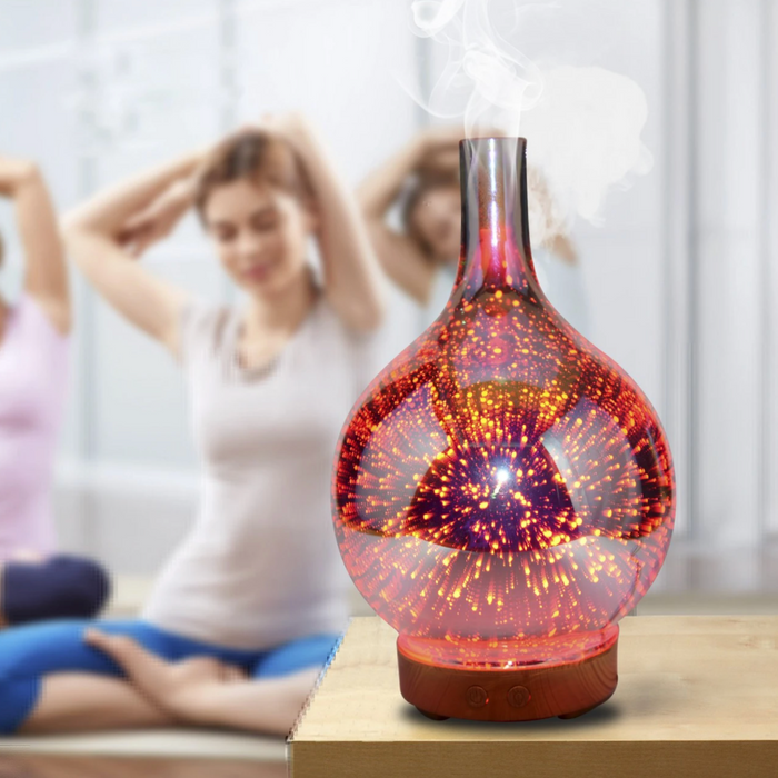 Soothing and Atmospheric Aroma Diffuser - AuroraGlow-Nora Luxe