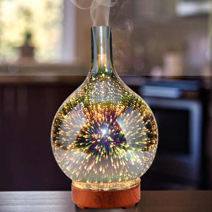 Soothing and Atmospheric Aroma Diffuser - AuroraGlow-Nora Luxe