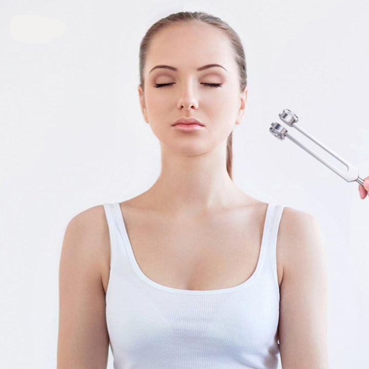Sound Therapy for Inner Peace - TranquilTone Tuning Forks-Golden round bowl (9.65 in)-Nora Luxe