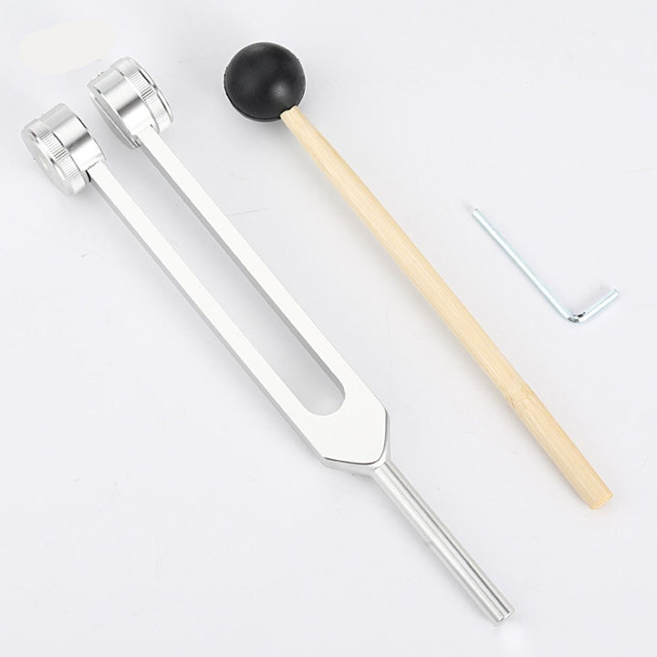 Sound Therapy for Inner Peace - TranquilTone Tuning Forks-Golden round bowl (9.65 in)-Nora Luxe