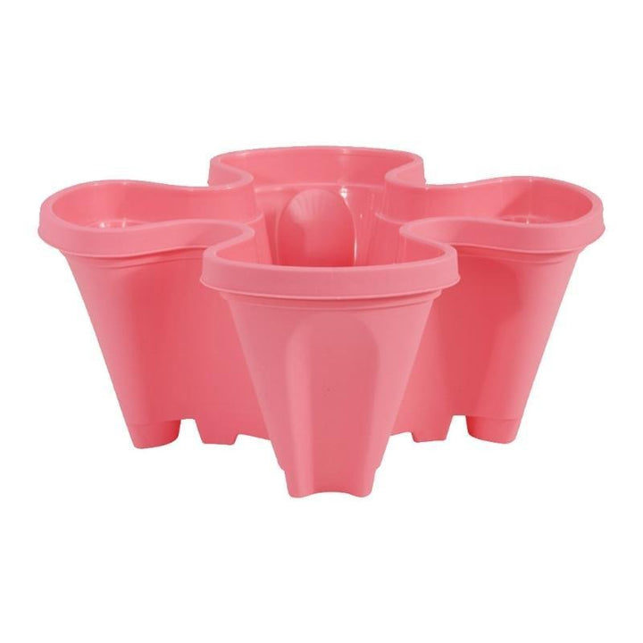 Space-saving Stackable Plant Pots - StrawberryStack-Pink-Nora Luxe
