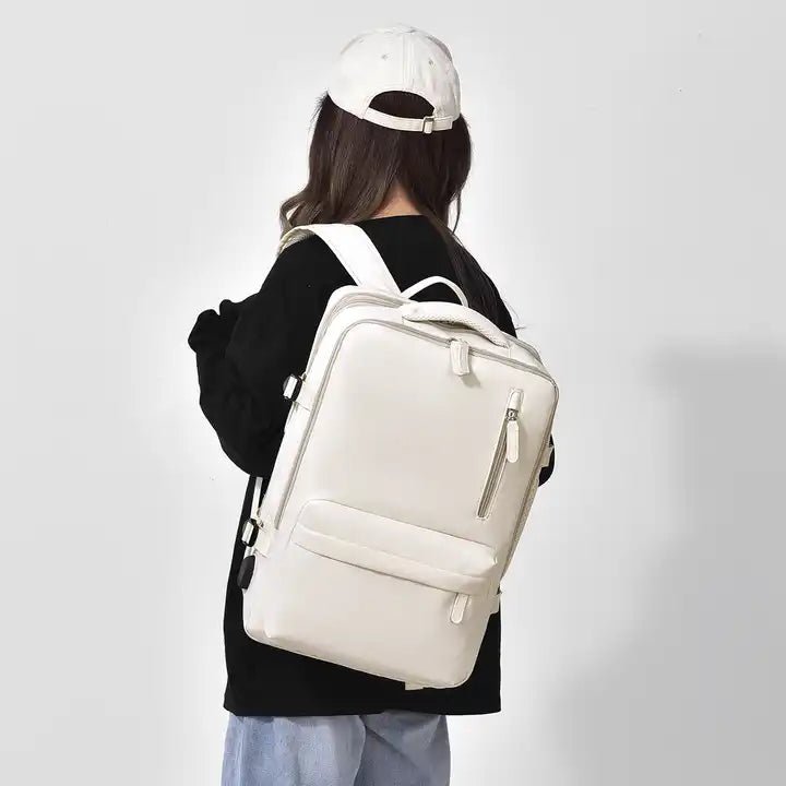 Spacious Versatile Backpack - TrailSafe Pro-Black-Nora Luxe