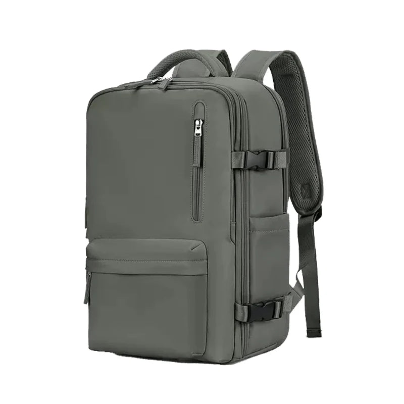 Spacious Versatile Backpack - TrailSafe Pro-Black-Nora Luxe