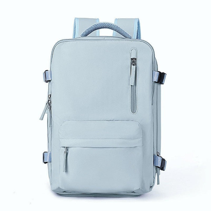 Spacious Versatile Backpack - TrailSafe Pro-Black-Nora Luxe