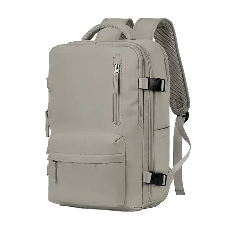 Spacious Versatile Backpack - TrailSafe Pro-Gray-Nora Luxe