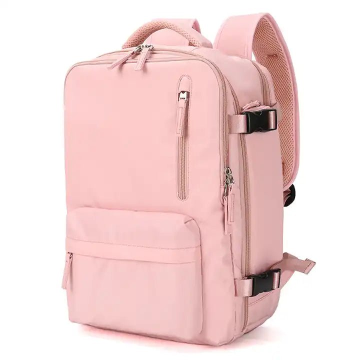 Spacious Versatile Backpack - TrailSafe Pro-Pink-Nora Luxe